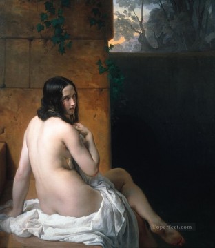 スザンナ・アル・バーニョ フランチェスコ・ヘイズ Oil Paintings